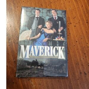 1994 Warner Brothers Movie Button "Maverick " NWOT